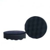 Boina-De-Espuma-Ondulada-com-Velcro-3-Polegadas-Preta-Lazzuril