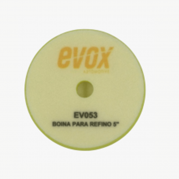 Boina-De-Espuma-Refino-Evox-5-Polegadas-Polimento-Automotivo Boina-De-Espuma-Refino-Evox-5-Polegadas-Polimento-Automotivo