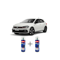 Kit pintura automotiva spray Vermelho Sonoma GM + Verniz + Lixa