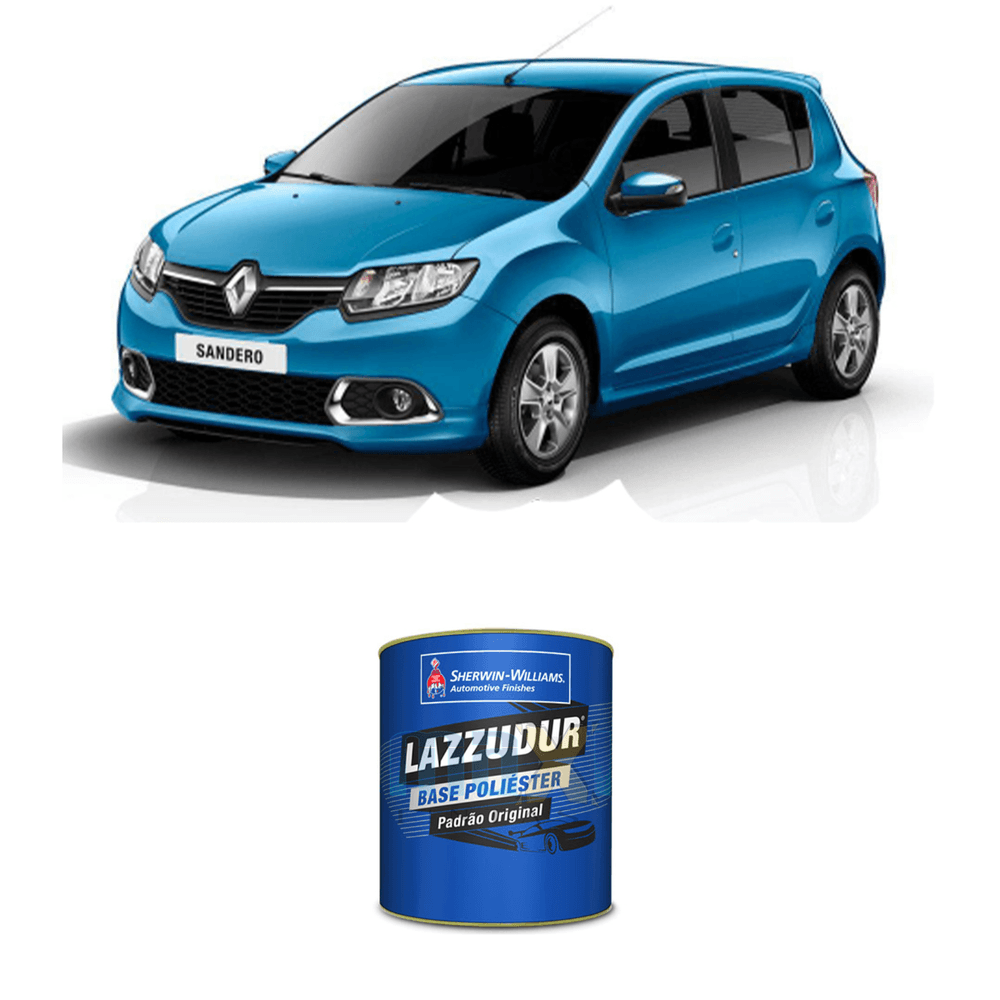 Tinta Poliester Azul Techno Perol RPZ Renault 900ml Sherwin Williams ...
