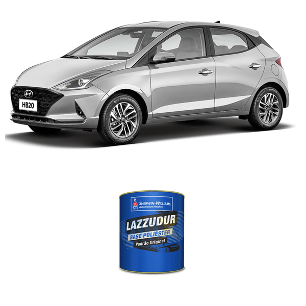 Tinta Poliéster Prata Brisk Hyundai R2T 0,9L - maxitintas