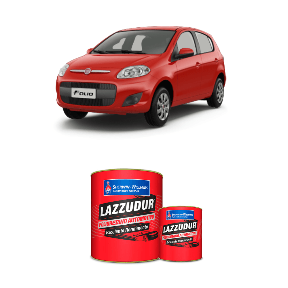 Tinta PU Vermelho Alpine Fiat 3,6 Litros - maxitintas