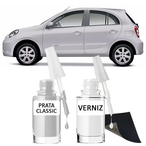 Tira-Risco-Prata-Classic-Nissan Tira-Risco-Prata-Classic-Nissan