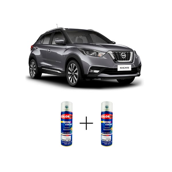 Spray-Cinza-Grafite-Nissan Spray-Cinza-Grafite-Nissan